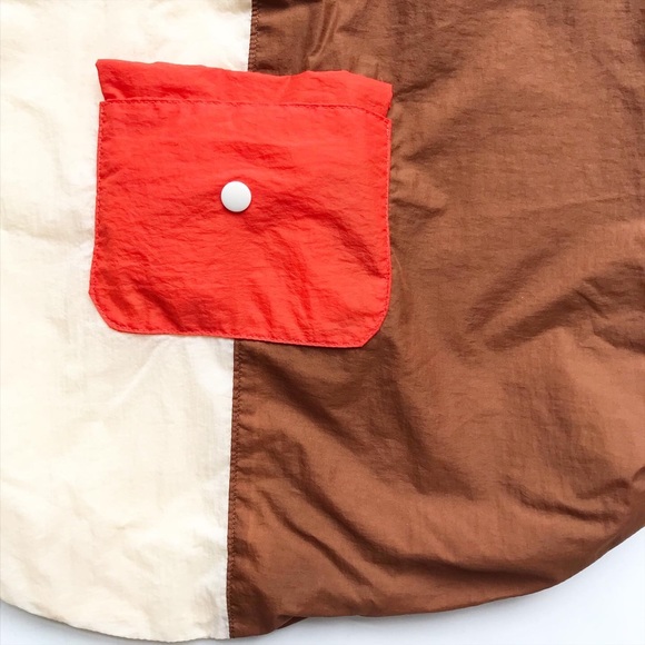 Zara NWT thin color block packable bag M - Picture 2 of 6